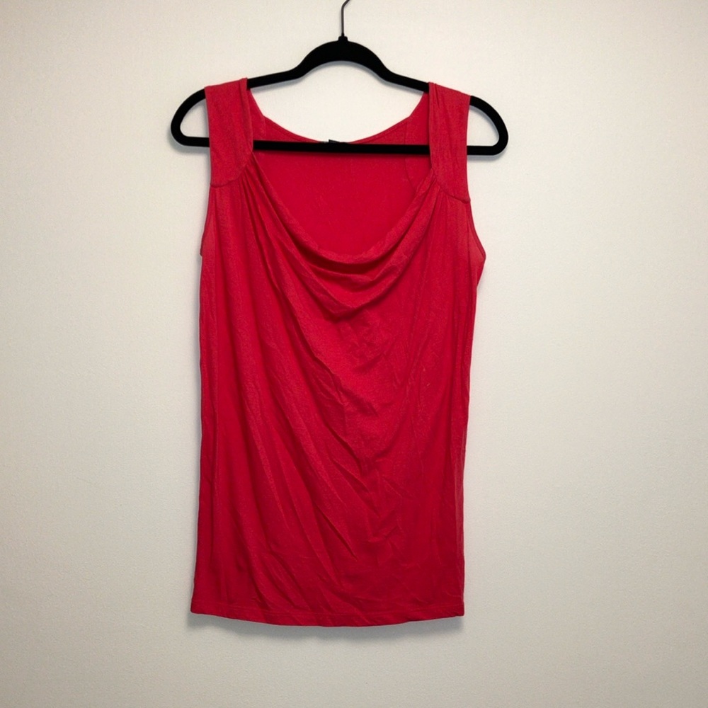 Lila P Pink Lightweight Pima Cotton Sleeveless Top